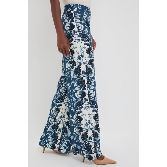 TUCKERNUCK Indigo Reflection Drapey Twill Erin Pants Size XS NWT - Picture 5 of 8